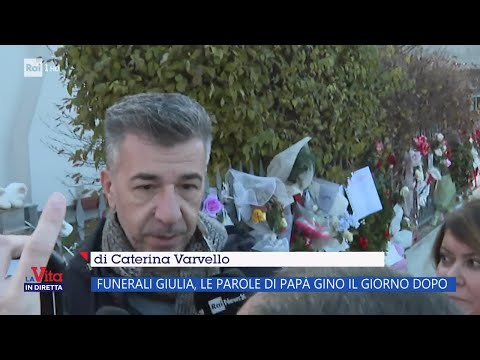 Giulia Cecchettin, le parole del padre il giorno dopo il funerale - La vita in diretta 06/12/2023