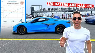 Meet The WORLD'S FASTEST C8 ZR1!!! INSANE 60-130 Runs + CALLING OUT Dragtimes...