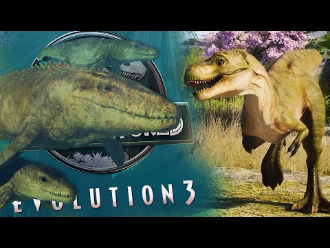 MOSA & T-REX BABIES, NEW GAME & MORE EXPLAINED! - Jurassic World: Evolution 3 (COMPLETE SHOWCASE) HD