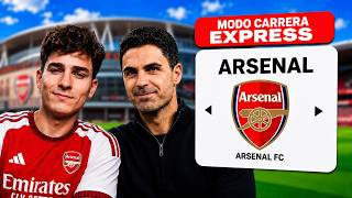 RECONSTRUÍ al ARSENAL con JULIÁN ÁLVAREZ Y MIKEL ARTETA!