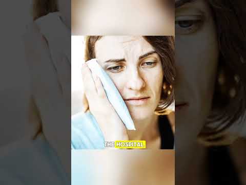 She thought she had been bitten by an insect on her face during the night, but what doctors disco…..
