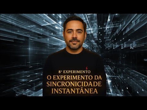 8º EXPERIMENTO: A SINCRONICIDADE INSTANTÂNEA