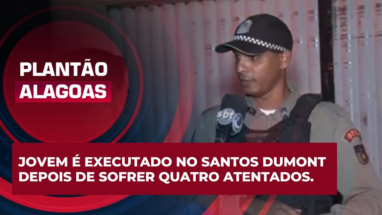 Jovem de 26 anos &eacute; executado no Santos Dumont, ele j&aacute; teria sofrido quatro atentados