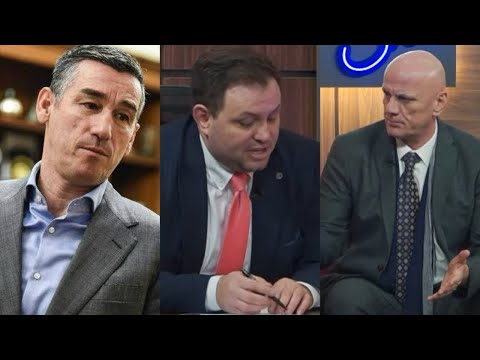 Moderatori provokon rend Gani Gecin: Une jam njeri shikut jam si Kadri Veseli.  Ja si reagon ai