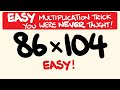 Multiplication Techniques Near 100