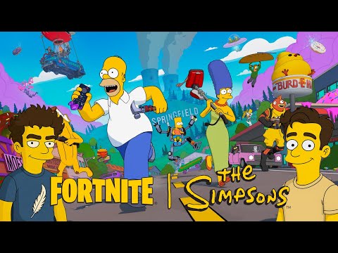 【フォートナイト】ザ・シンプソンズ！えいしんは途中参加です！