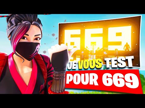 JE VOUS TESTE SUR FORTNITE !!