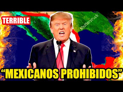 ESTADOS UNIDOS FURIOSO con MEXICO BLOQUEA TODA la FRONTERA | 🔴