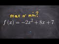 Vertex and Quadratic Functions Concepts
