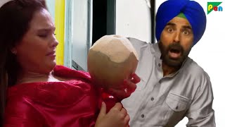 अंग्रज़ी ट्रांसलेटर ठरकी बन नारियल से करती वार - Akshay Kumar, Lara Dutta - Singh Is Bliing