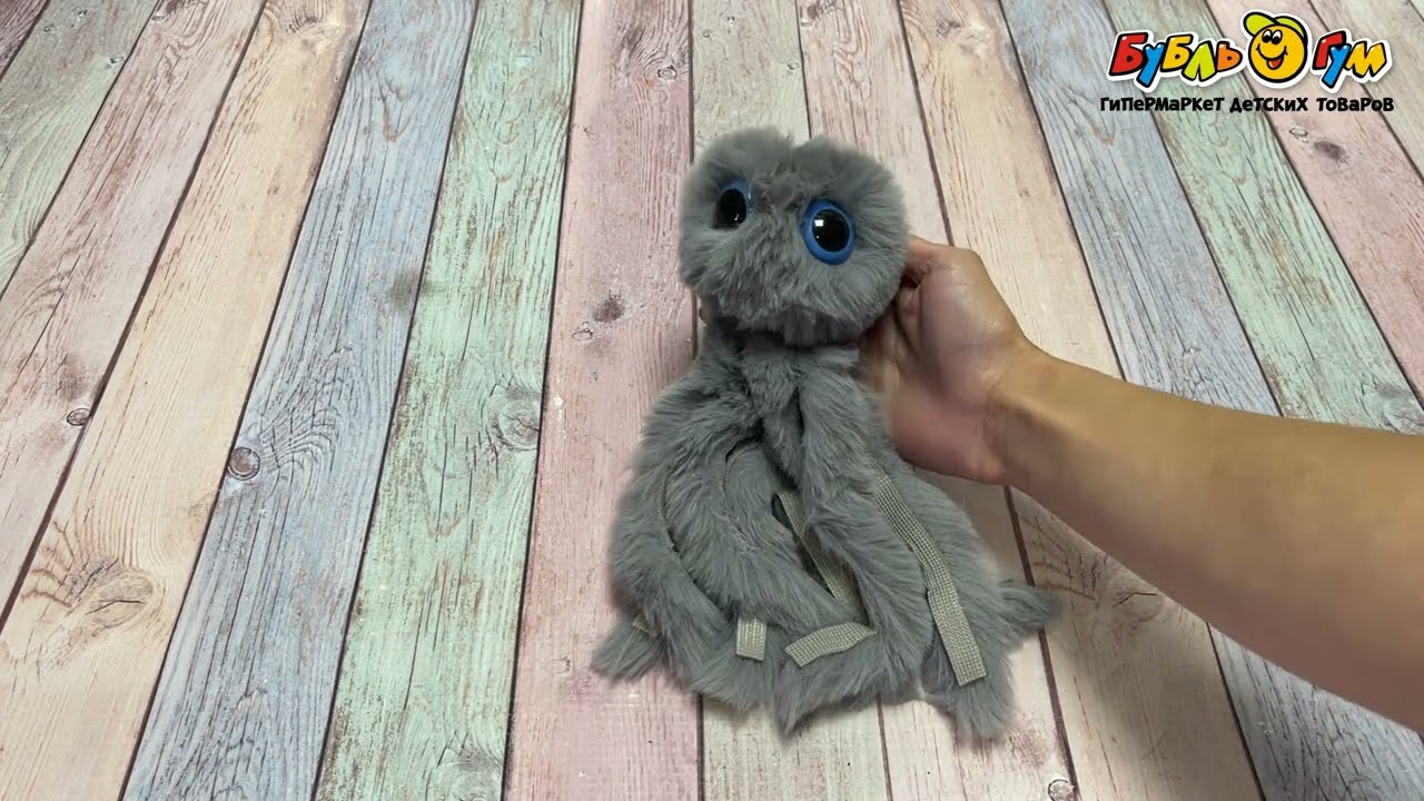 Брелок Осьминожка с мехом в ассортименте - видео