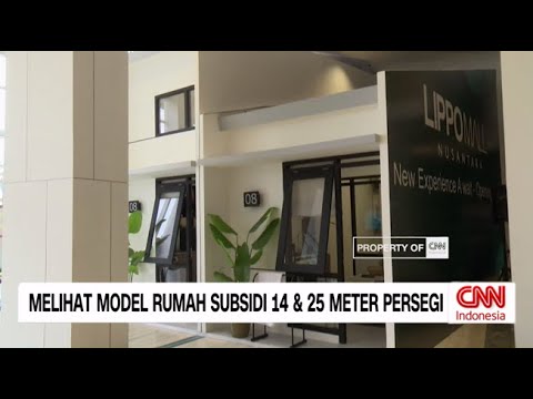 Melihat Model Rumah Subsidi 14 & 25 Meter Persegi