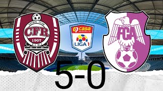 REZUMAT | CFR Cluj - FC Argeș (5-0)
