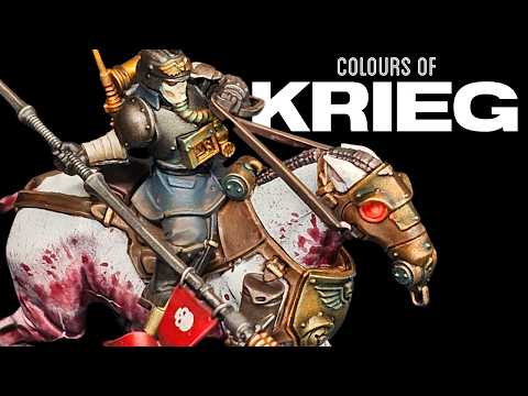 GRIMDARK schemes: KRIEG Deathrider