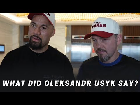 ‘WHAT DID USYK SAY?’ Joseph Parker & Andy Lee REACT TO OLEKSANDR TIPPING DUBOIS | BEN WHITTAKER