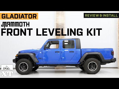 Jeep Gladiator JT Mammoth 2.50-Inch Front Leveling Kit with Shocks Review & Install