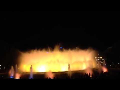 story of my life am Magische Brunnen von Montjuïc