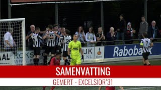 Screenshot van video Samenvatting Gemert - Excelsior'31