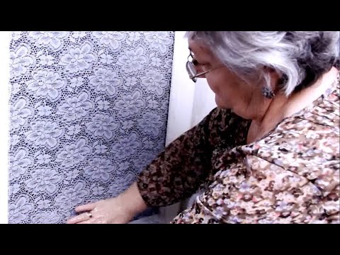 ЭТО КРУЧЕ ЧЕМ СНЕЖИНКИ - опять  НАКЛЕИЛА НЕОБЫЧНЫЙ ТЮЛЬ НА ОКНО.