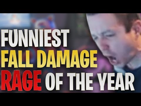 Fortnite Fall Damage Fails | Dellor Rage