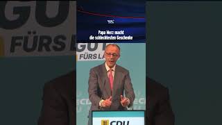 Papa Merz macht die schlechtesten Geschenke | heute-show #shorts