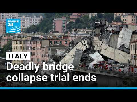 Dozens found guilty in Genoa's deadly bridge collapse • FRANCE 24 English