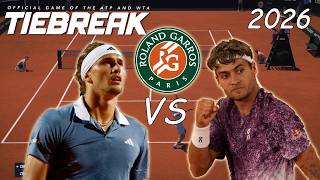 Tiebreak | Alexander Zverev VS Flavio Cobolli Final Roland Garros 2026 Simulación | marratxiboy