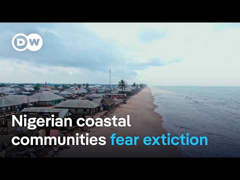 YouTube video thumbnail: Nigeria: Coastal Erosion Threatens Entire Communities