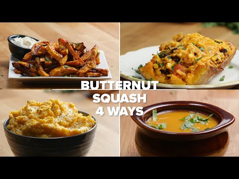 Butternut Squash 4 Ways