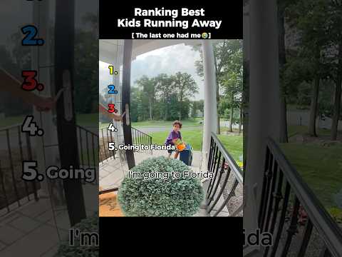 Funniest Kids Running Away From Home!๐งณ๐คฃ