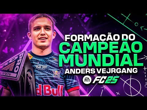 FC 25 - FORMAÇÃO APELONA DO CAMPEÃO MUNDIAL do FC PRO OPEN - TÁTICA VEJRGANG 💥