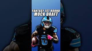 Fantasy football 1st round mock draft🔥🏈     #fantasyfootball #nfl #football #cmc #fyp