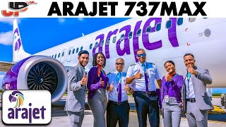 Flying to Kingston Jamaica🇯🇲 in Boeing 737MAX Cockpit of Arajet