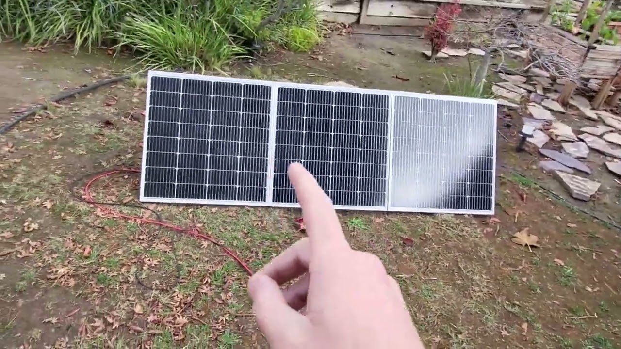DIY Folding 300 Watt Solar Panel