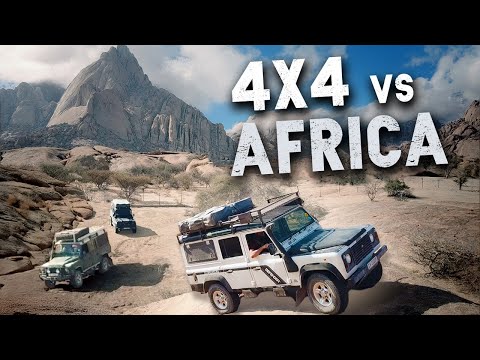 Will our Land Rover Defenders drive 6,000 km? #Landy4x4x4 🇳🇦 [EP2]