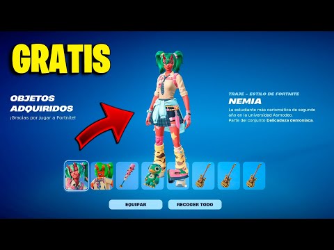 ✅COMO CONSEGUIR *LOTE DE DELICADEZA DEMONIACA * GRATIS EN FORTNITE / CAPITULO 6 TEMPORADA 1