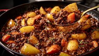 When I don't feel like cooking, my husband makes this! Top 🔝 4 quick and easy ground beef recipes!