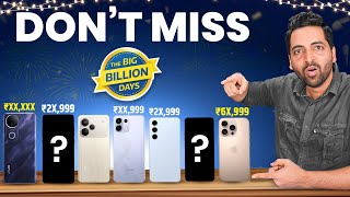 Flipkart Big Billion Days : 10+ CRAZY Smartphone Deals😱