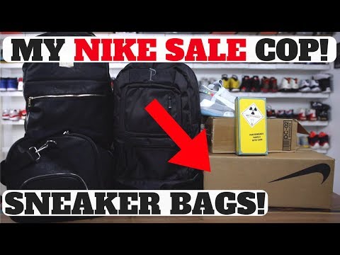 MY NIKE SALE COP! & SNEAKER BAGS, SOCKS & MORE!