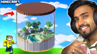 CAN TECHNO GAMERZ WIN THIS CHALLENGE ( BUILD TO WIN ) IN MINECRAFT I TECHNO GAMERZ I UJJWAL GAMING