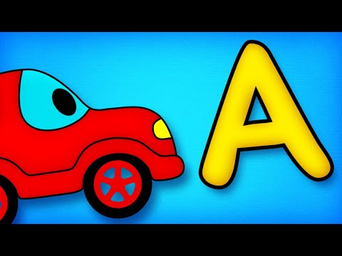 Learn the ABC with Funny Car and sing "The Alphabet Song"!
