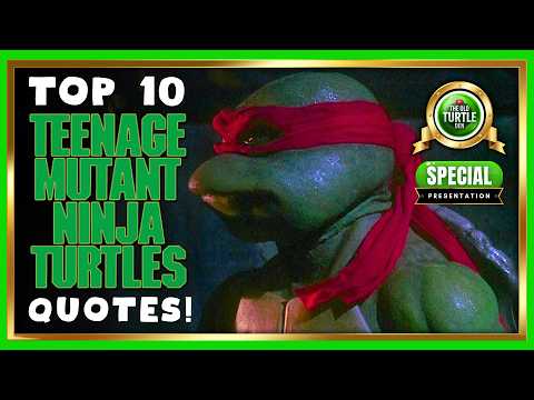 Top 10 Most ICONIC Quotes from TMNT 1990 MOVIE - Anniversary Special