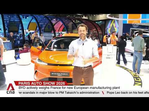 Strong showing from Chinese carmakers at Paris Auto Show despite EU pushback