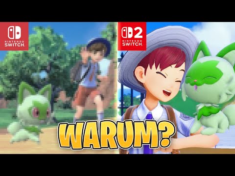 Lohnt sich das Pokémon Karmesin Purpur SWITCH 2 Upgrade?
