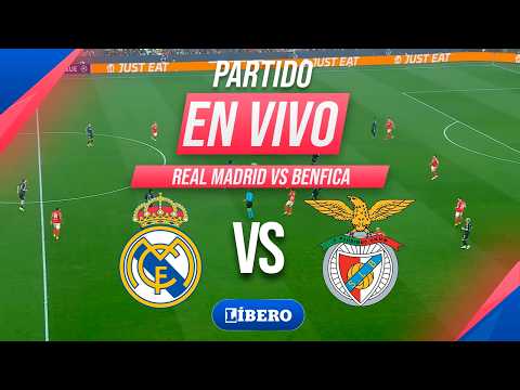 🔴 REAL MADRID VS BENFICA EN VIVO - CHAMPIONS LEAGUE 2025/2026 - PLAYOFFS VUELTA | Líbero