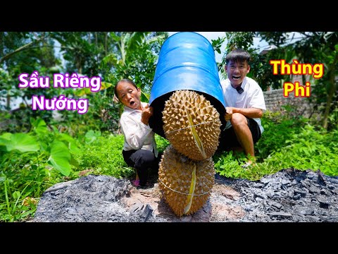 Hưng Vlog - Troll Mẹ Bà Tân Vlog Ăn Sầu Riêng Nướng Úp Thùng Phi Và Cái KẾt