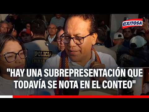 🔴🔵 Roberto Sánchez tras primeros resultados: Una "subrepresentación" se hará notar en el conteo