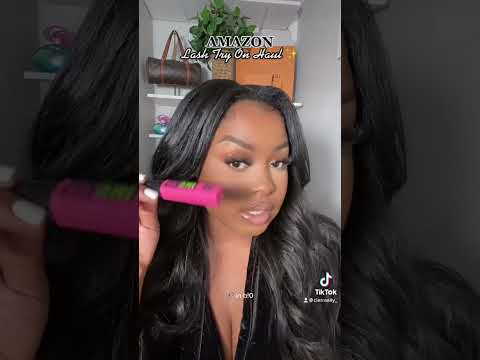 AMAZON LASH TRY ON HAUL ✨ #amazon #amazonfinds