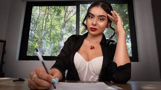 PROFESORA Mala clase Quiere Ayudarte con la Materia | ASMR ROLEPLAY