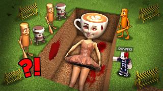 We Found Buried Ballerina Cappuchina BrainRot In Minecraft !! 😱